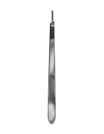 Scalpel Handle No.3L Solid Straight