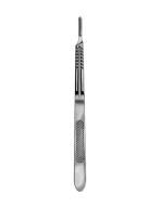 Scalpel Handle No.4L Solid Straight